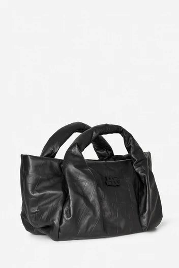 Munthe Lix Croco Bag Black