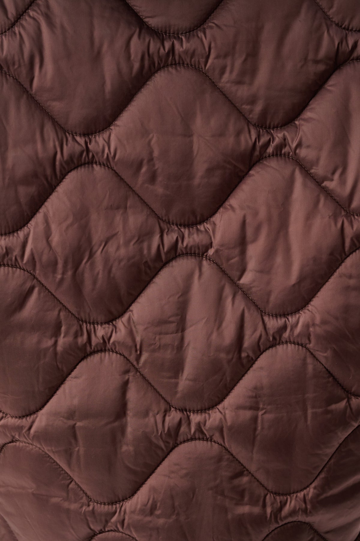 Joseph Ribkoff Hooded Quilted Jacket Mahogany