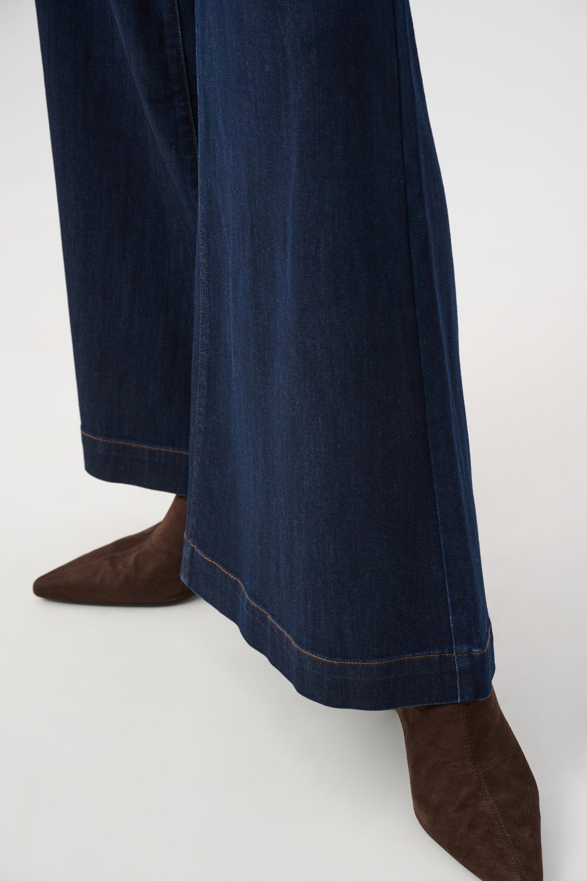 Joseph Ribkoff Palazzo Jeans Dark Denim Blue