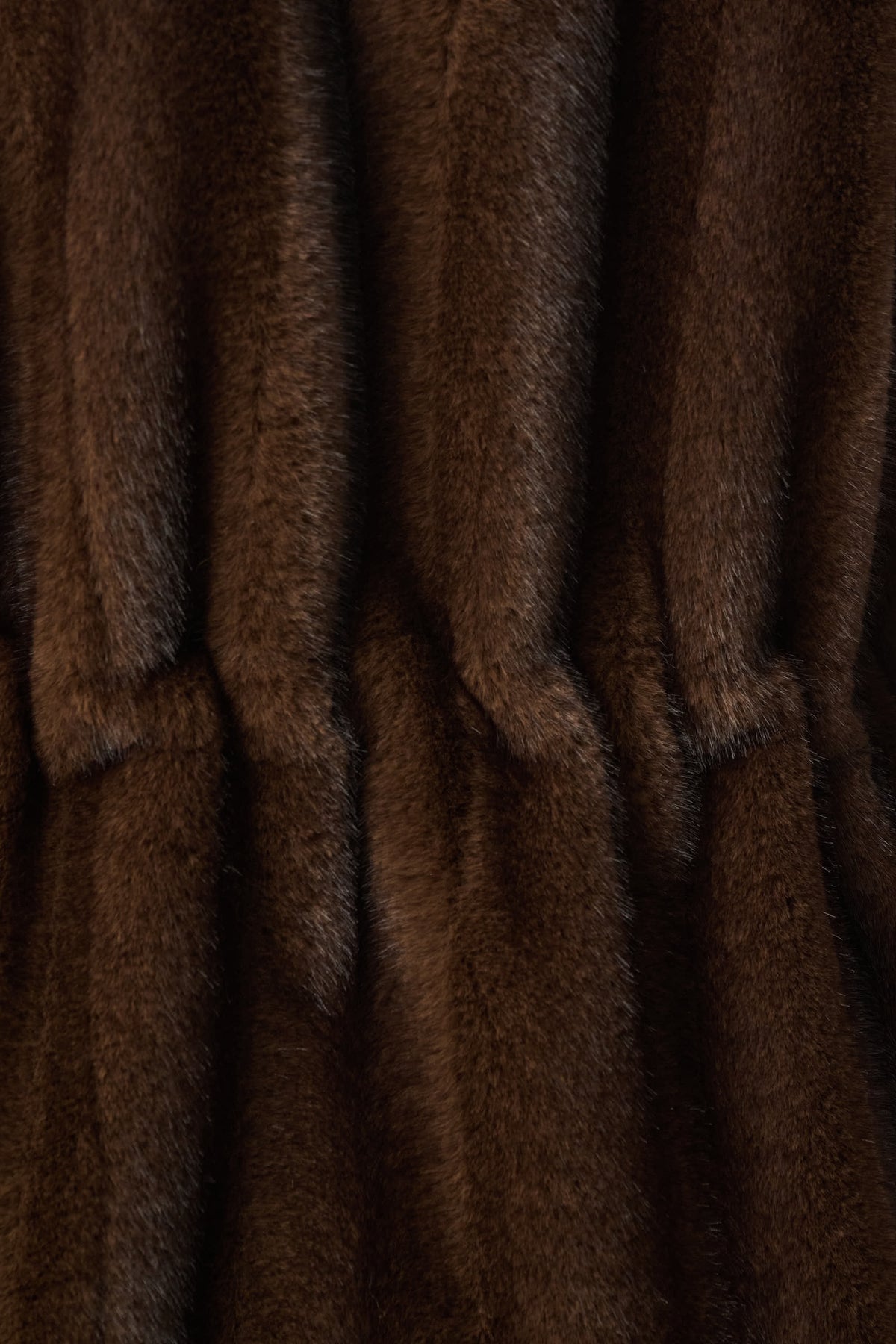 Joseph Ribkoff  Faux Fur Vest Brown