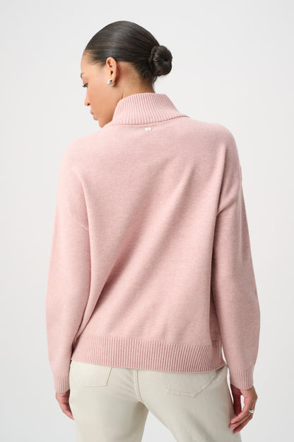 Joseph Ribkoff Embellished Sweater Soft Blush Melange