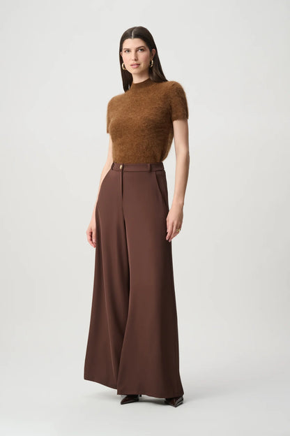 Joseph Ribkoff Brushed Wool Sweater Ochre Melange