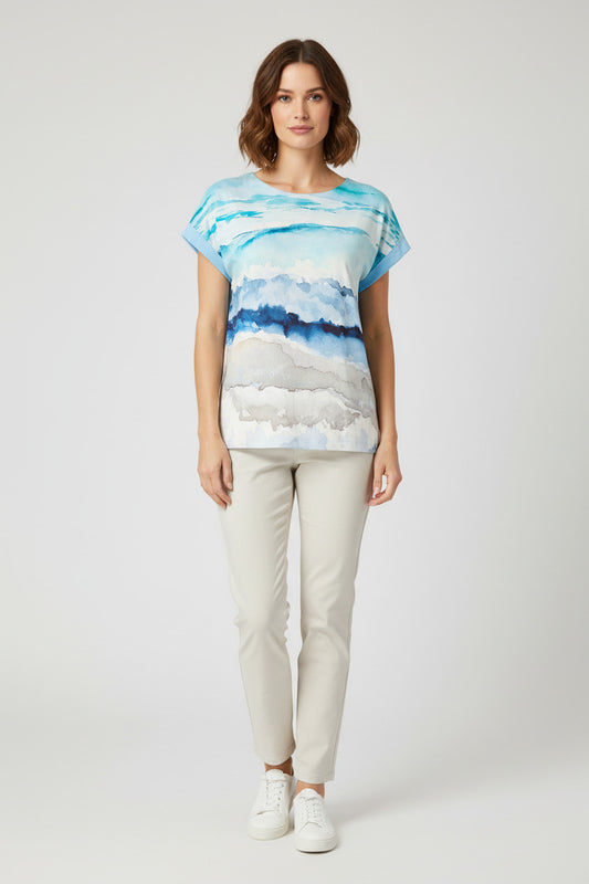 Dolcezza Print Pullover 26611