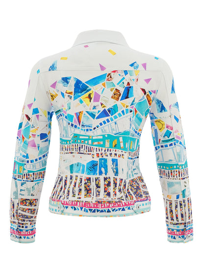 Dolcezza Mosaic Print Jacket 26677