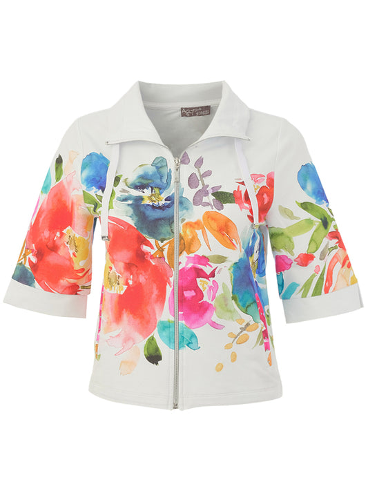 Dolcezza Floral Print Jacket 26707