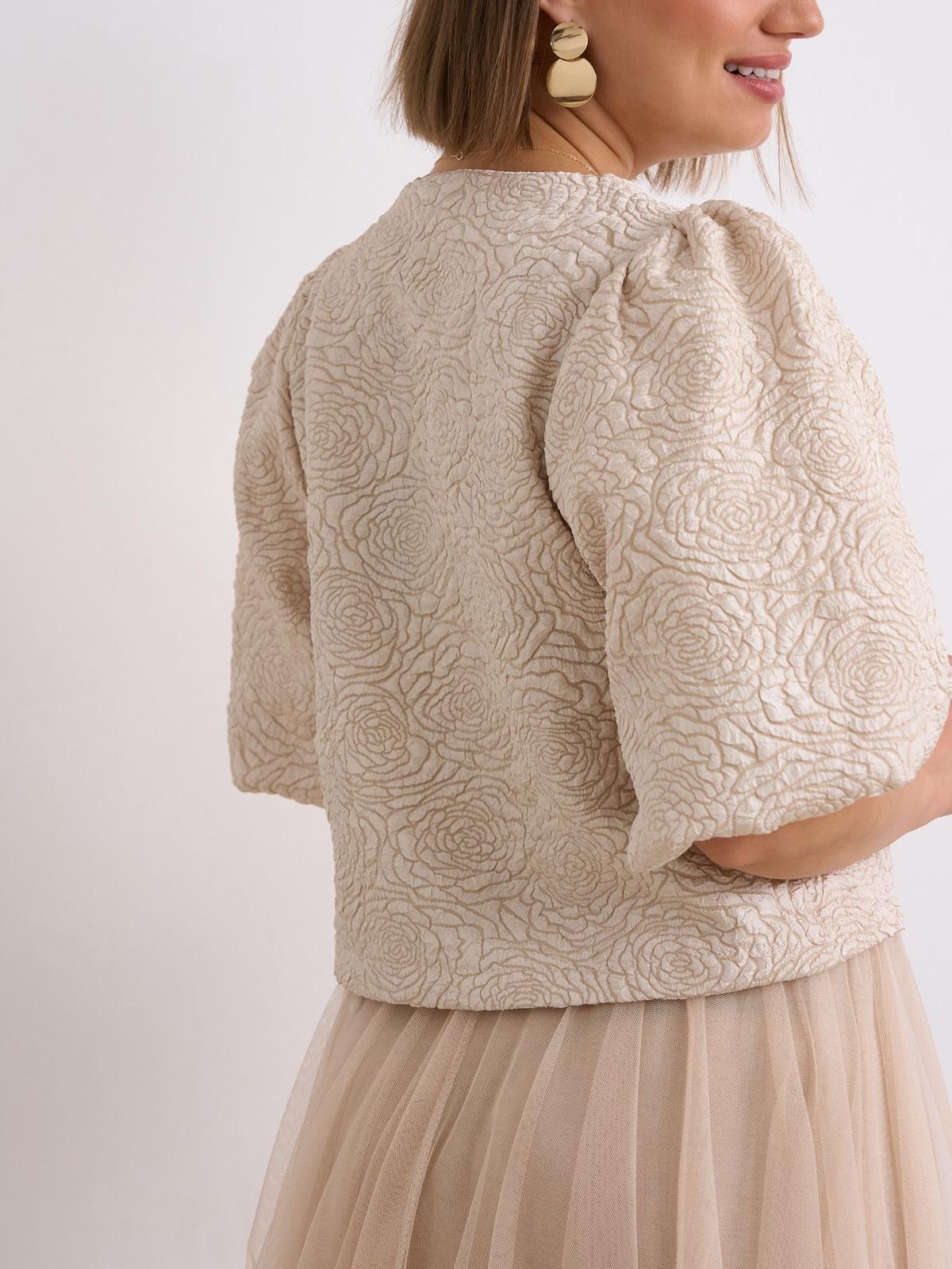 Kayla Champagne Rose Blouse