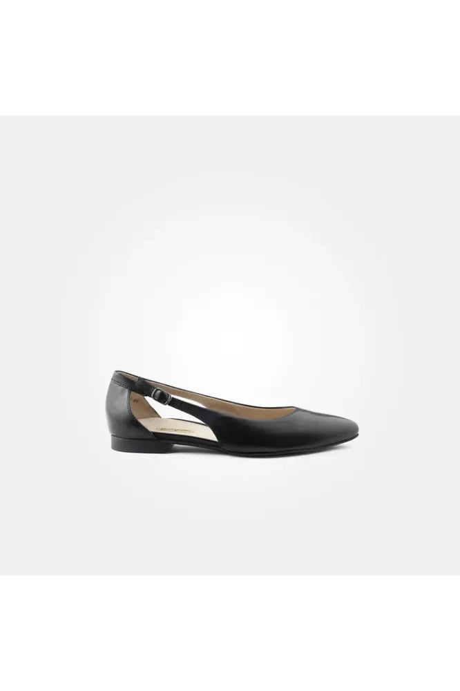 Paul Green Cut-Out Ballerina Black