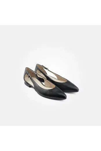 Paul Green Cut-Out Ballerina Black