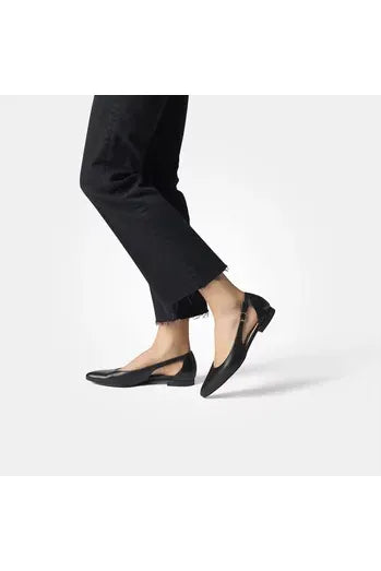 Paul Green Cut-Out Ballerina Black