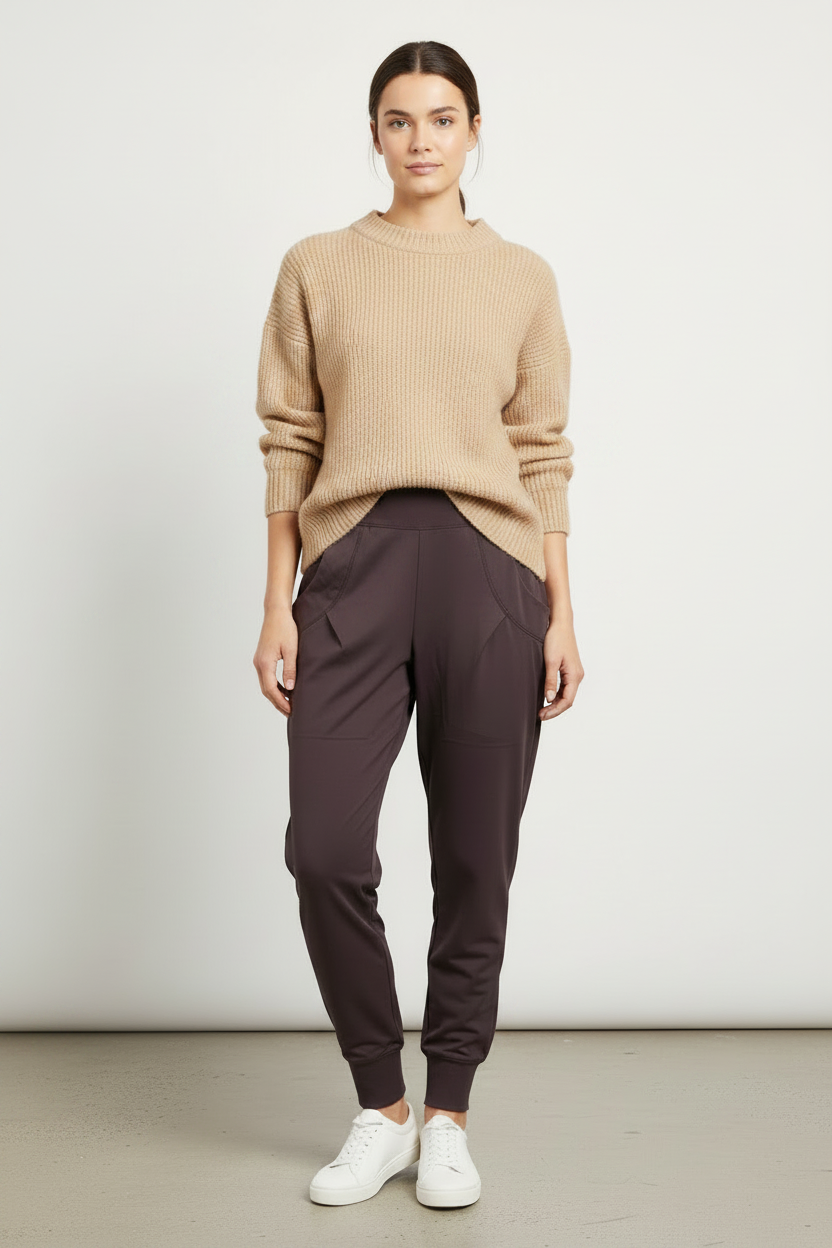 Naya Cuff Trouser Choko