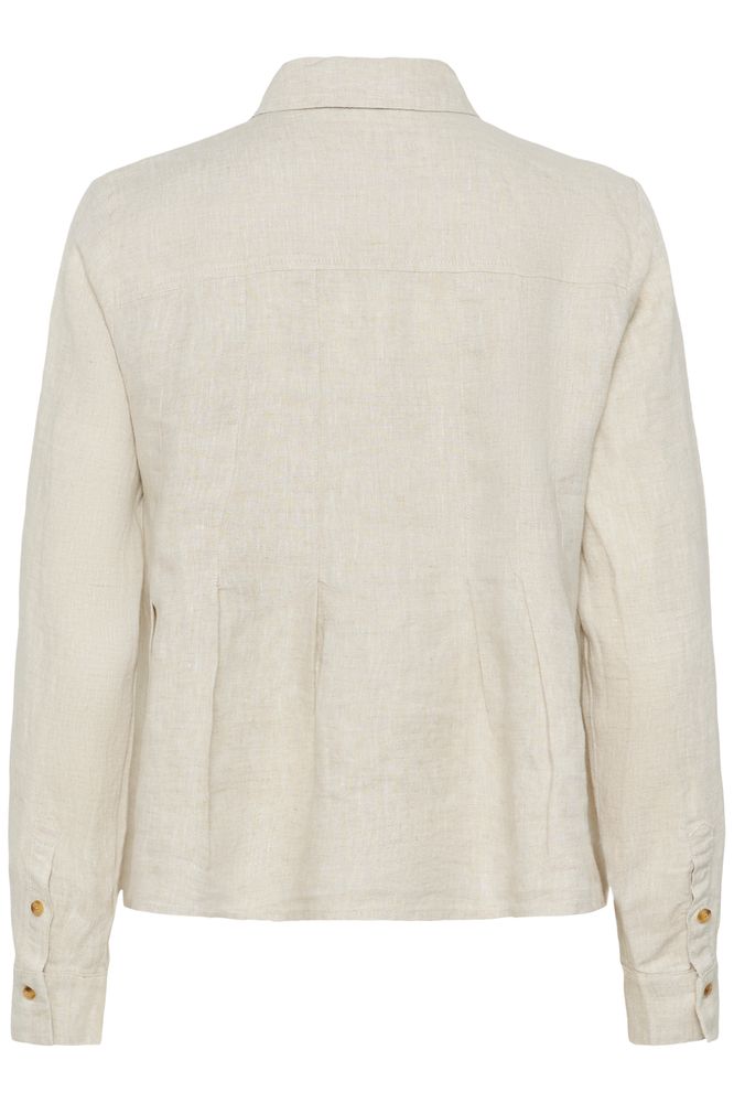 InWear DilanaIW Pleated Shirt Ecru Melange