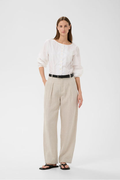 InWear DilanaIW Sinikka Pants Ecru Melange