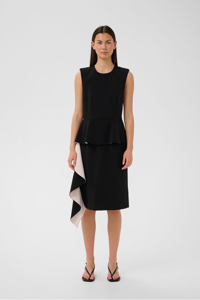 InWear CharleeneIW Fest Flounce Dress Black