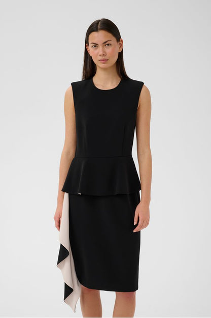 InWear CharleeneIW Fest Flounce Dress Black