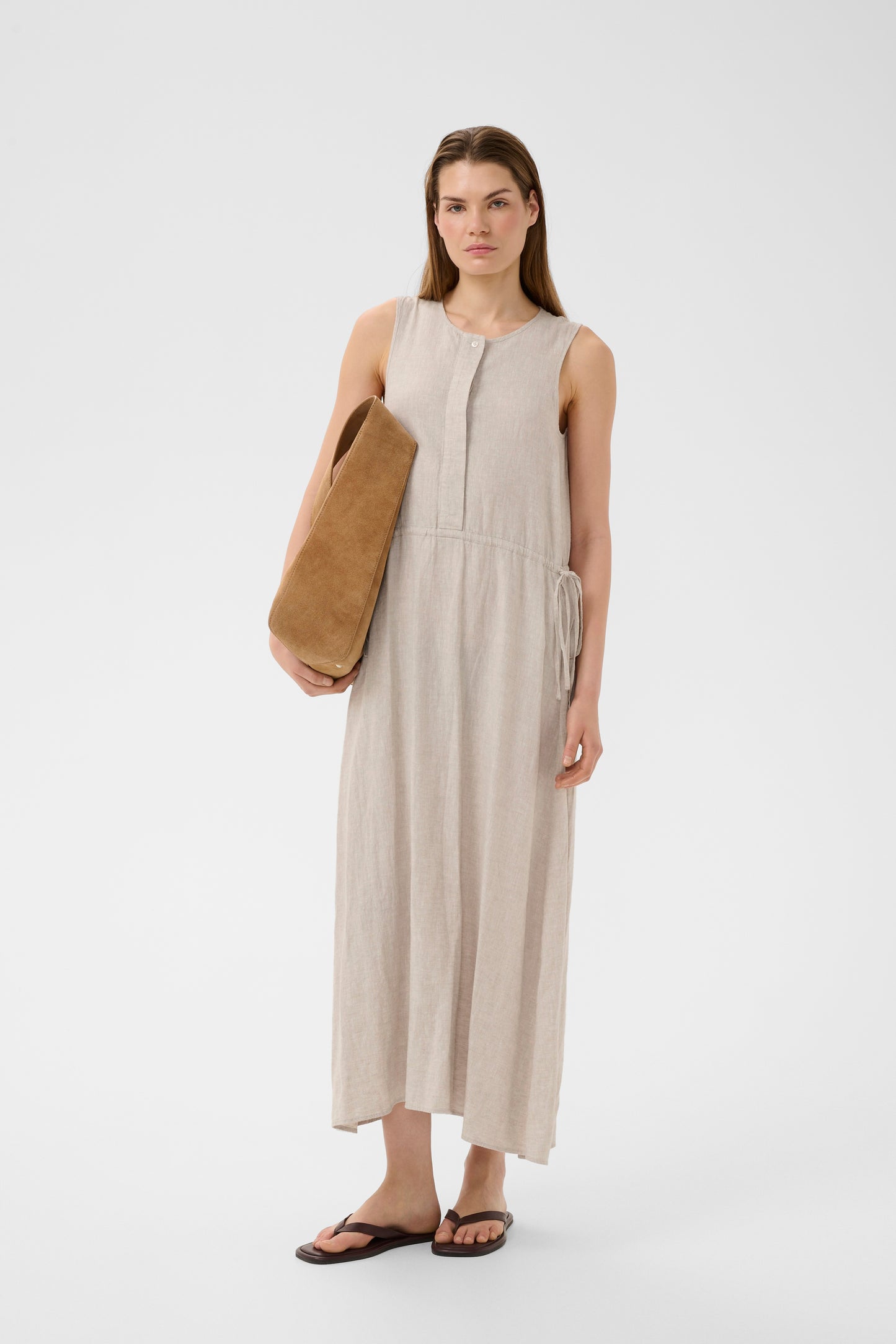 InWear RowanIW Drawstring Dress Ecru