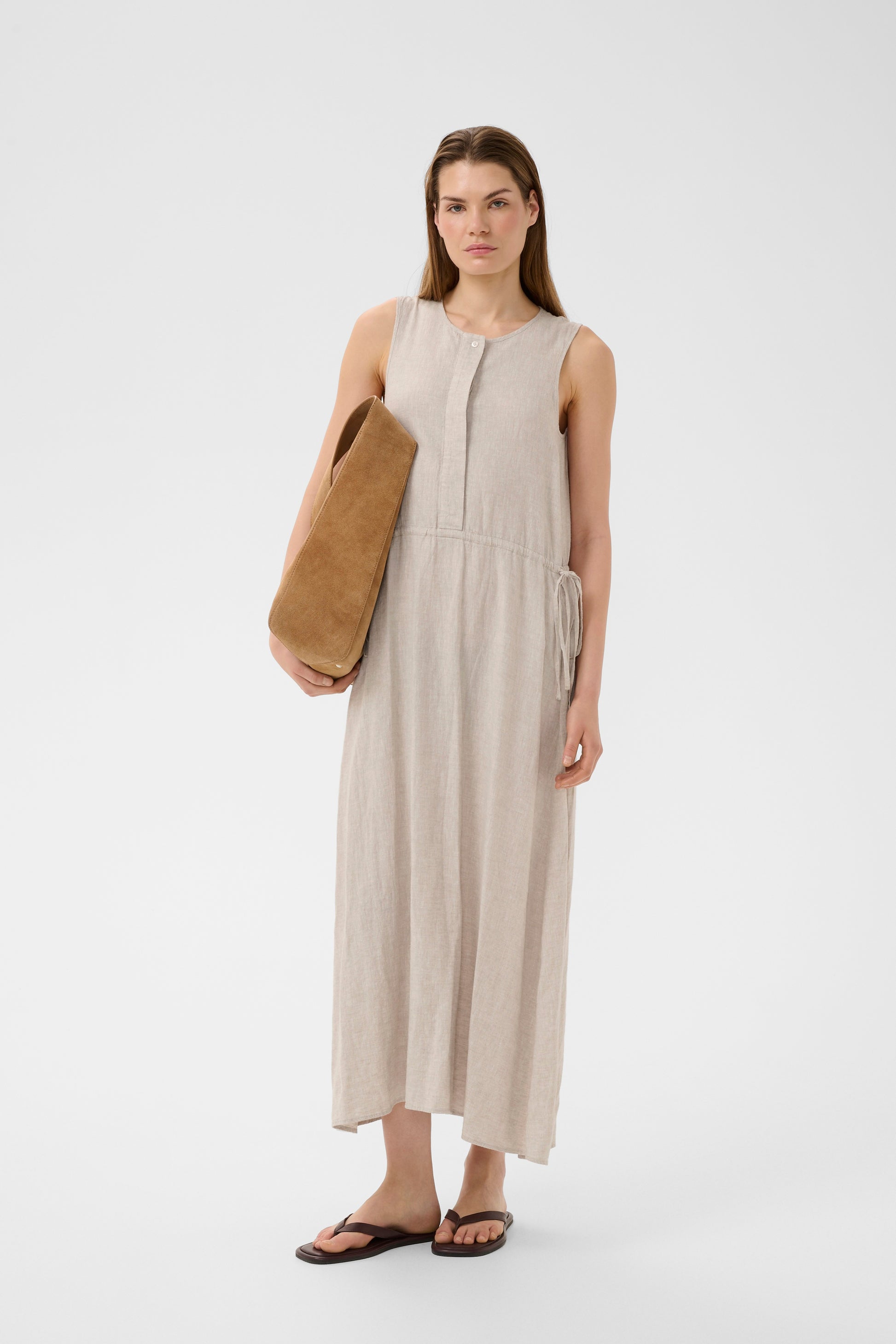 InWear RowanIW Drawstring Dress Ecru