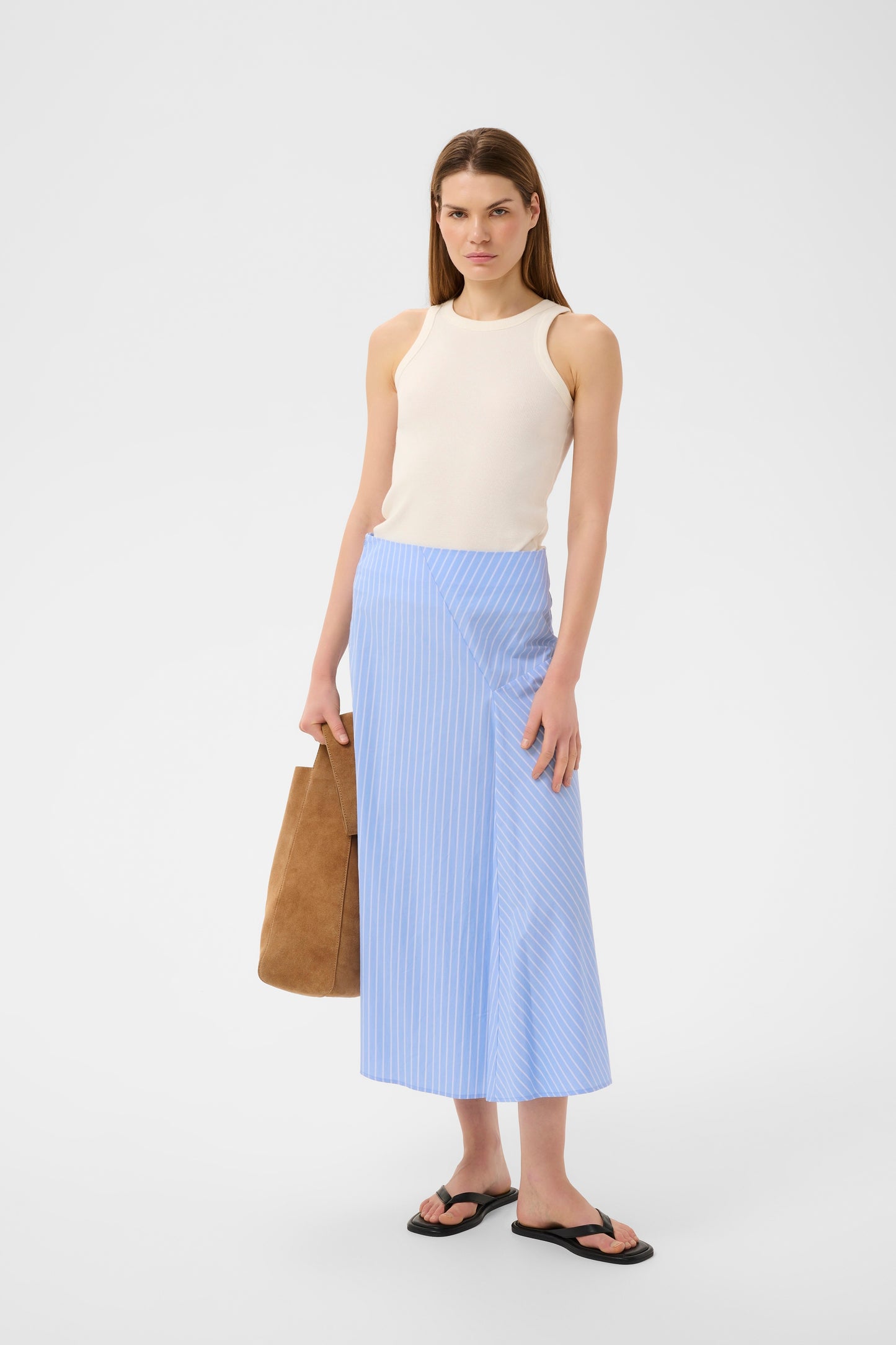 InWear RaelynnIW Skirt Blue Stripe