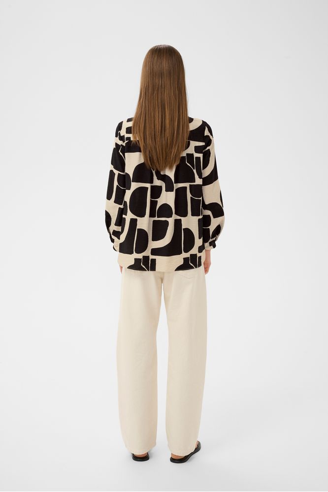 InWear LynnIW Blouse Black Soft Blocks