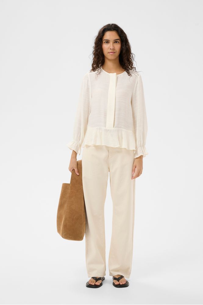 InWear Linnis Blouse Whisper White