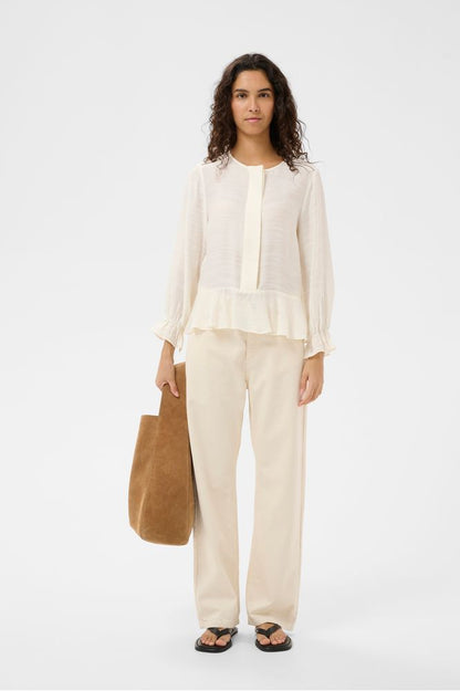 InWear Linnis Blouse Whisper White