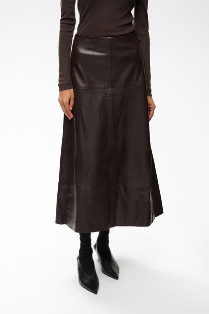 Inwear Celinah Skirt Chocolate Brown