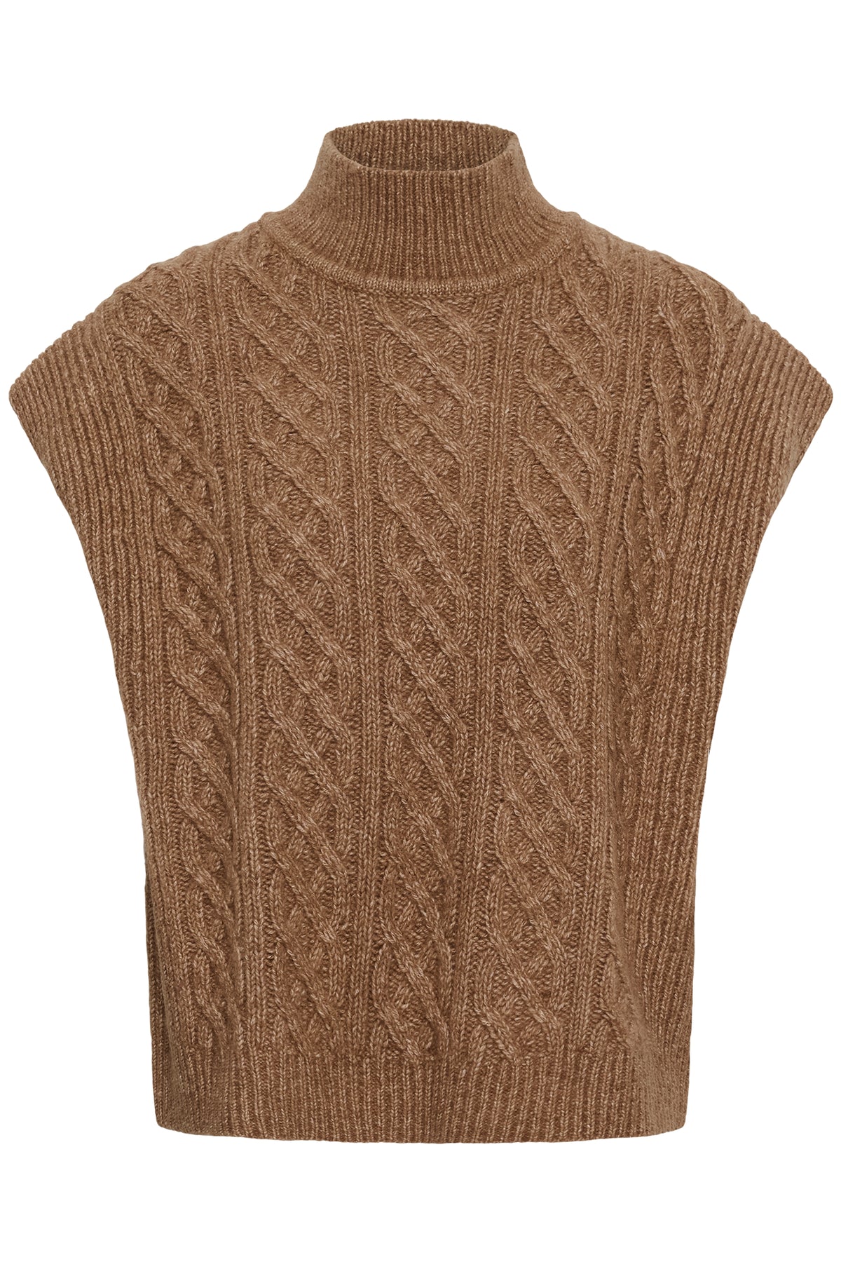 Inwear Taie Vest Slipover Tobacco Brown