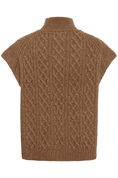 Inwear Taie Vest Slipover Tobacco Brown