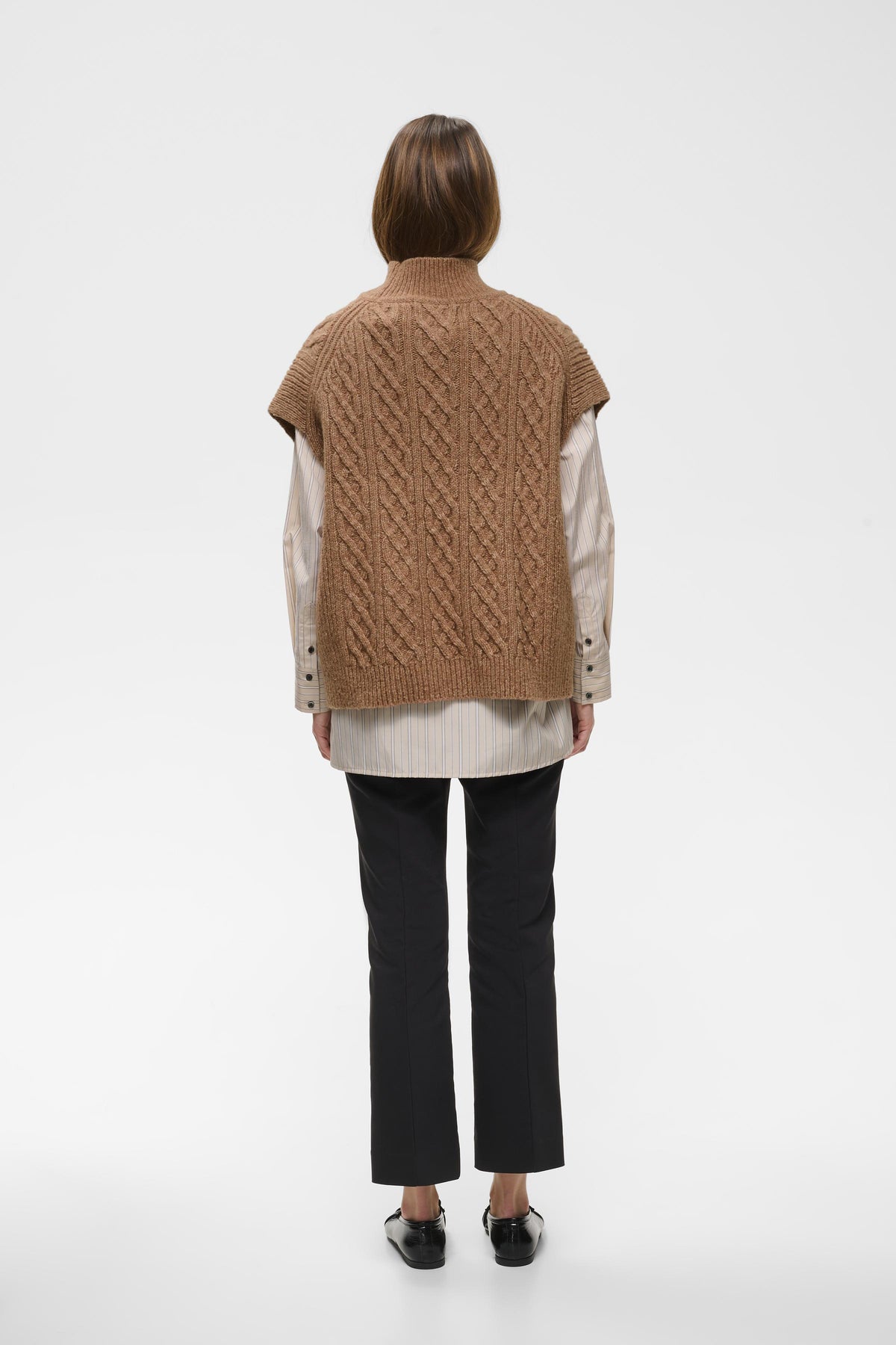 Inwear Taie Vest Slipover Tobacco Brown