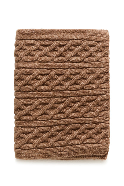 Inwear Taie Scarf Tobacco Brown