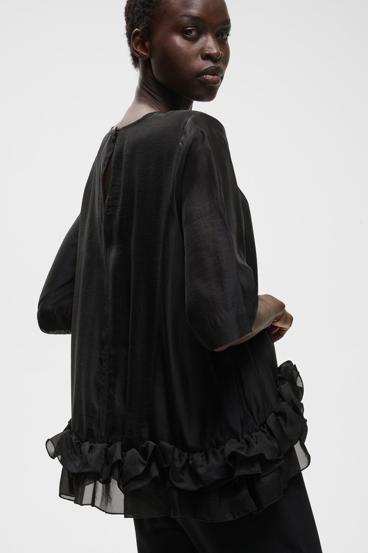 Inwear Orange Blouse Black