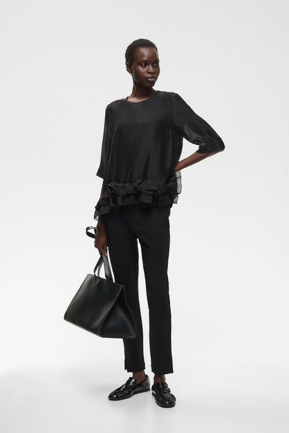 Inwear Orange Blouse Black