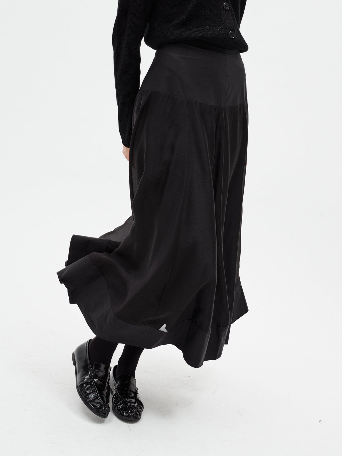 Inwear Orange Skirt Black