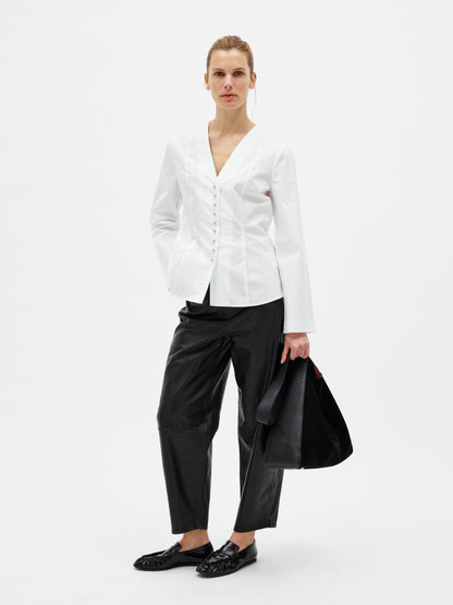 Inwear Joko Leather Trousers Black