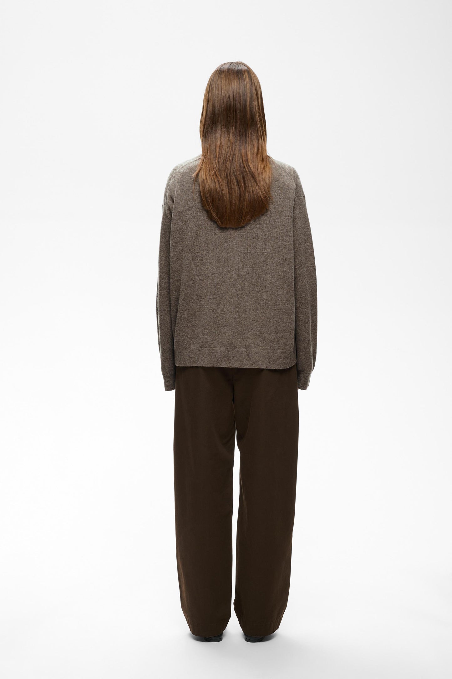 Inwear Tally Monika V-Neck Pullover Chocolate Brown
