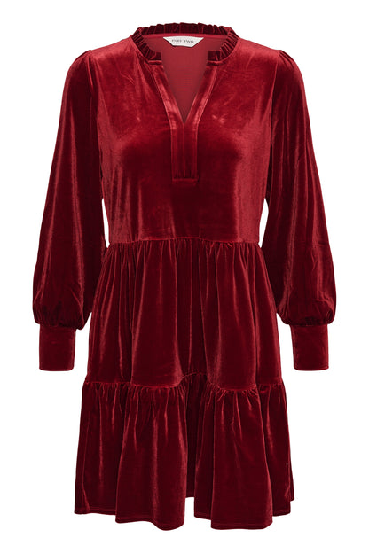 Part Two Viggase Dress Biking Red
