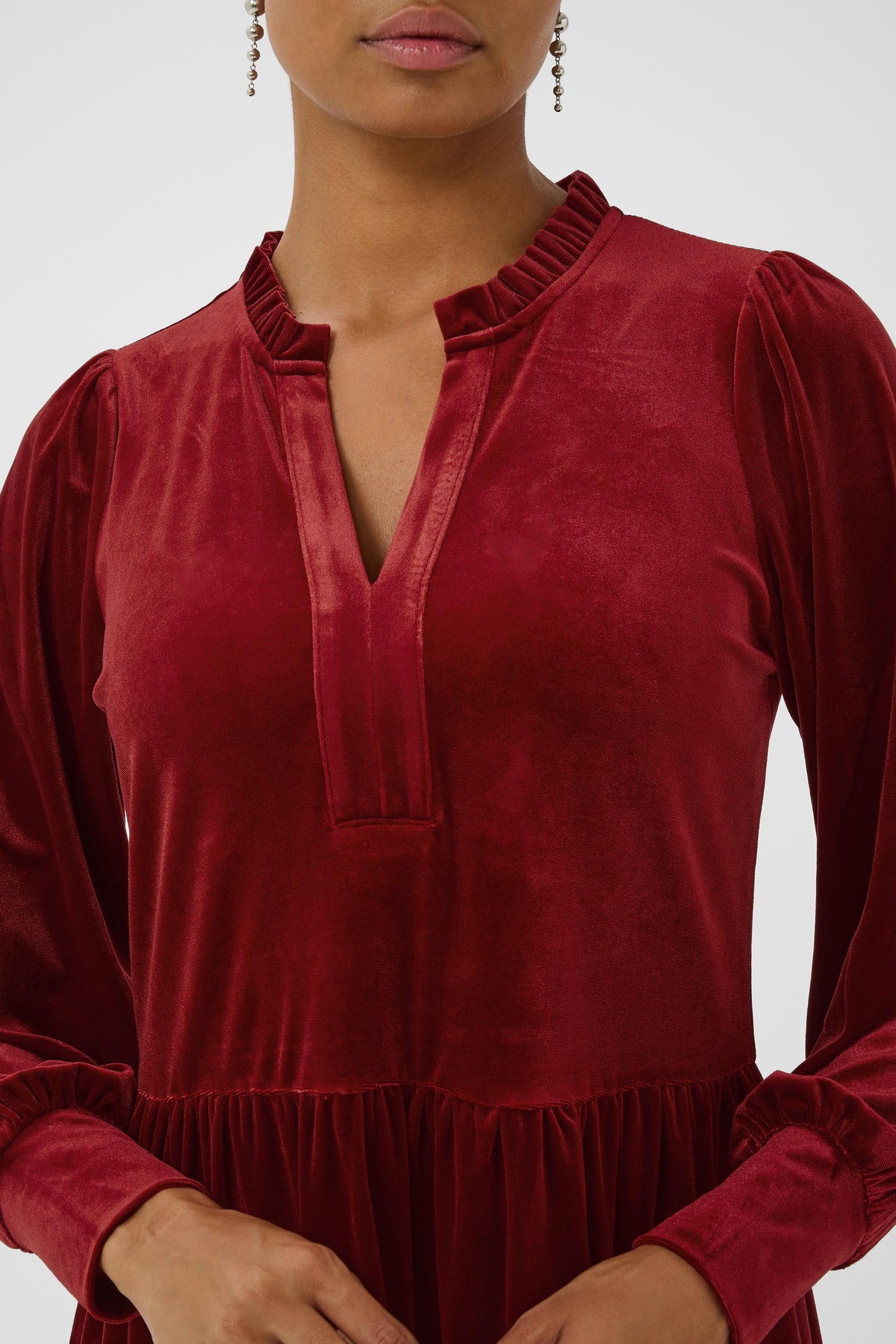 Part Two Viggase Dress Biking Red