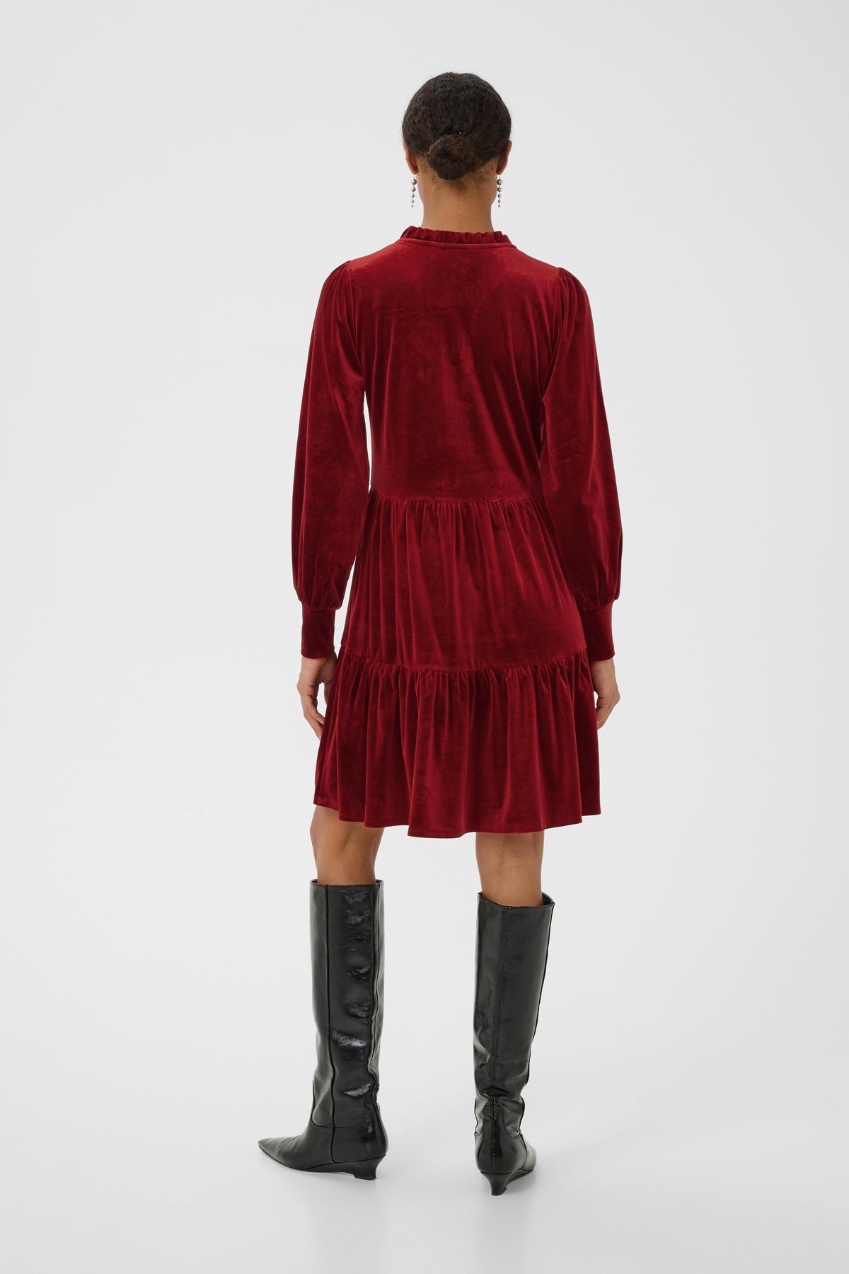 Part Two Viggase Dress Biking Red