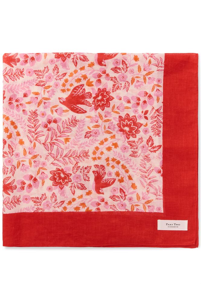 Part Two PhiPW Scarf Bird Print