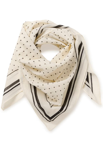 Part Two PhiPW Scarf Black Dot