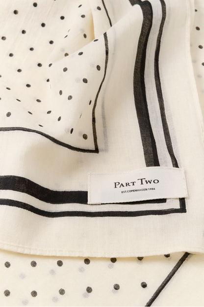 Part Two PhiPW Scarf Black Dot