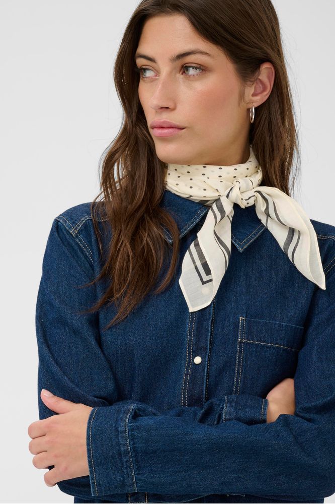 Part Two PhiPW Scarf Black Dot