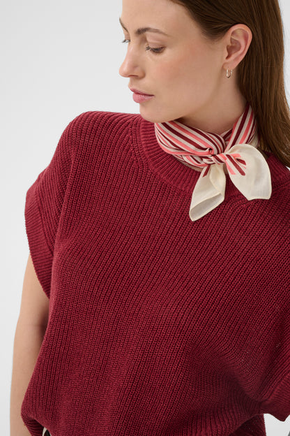 Part Two PhiPW Scarf Peach Blossom Stripe