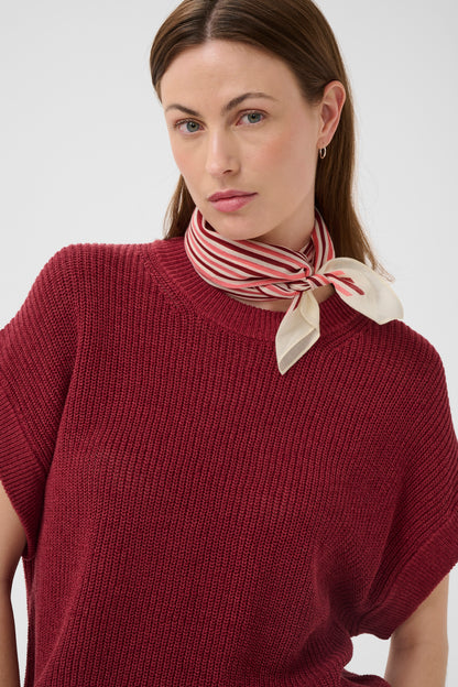 Part Two PhiPW Scarf Peach Blossom Stripe