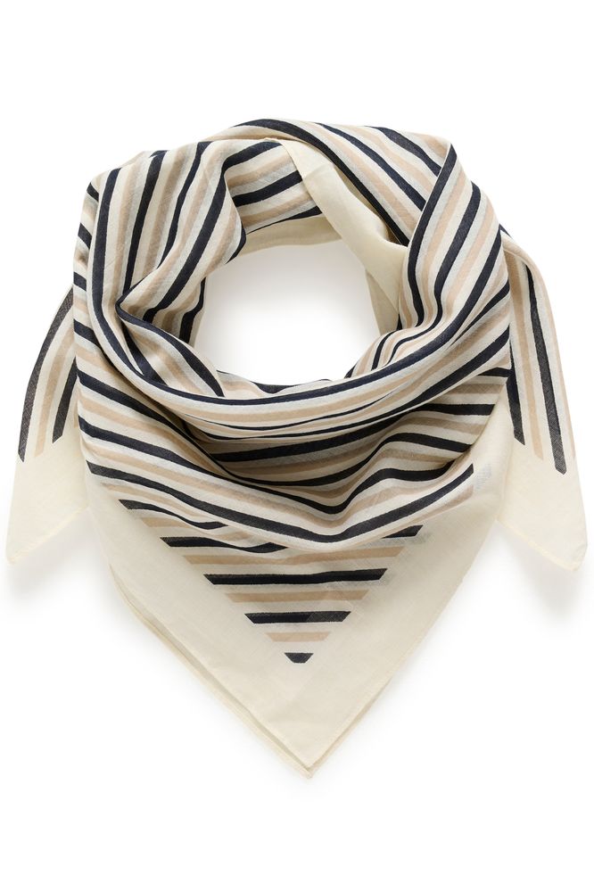 Part Two PhiPW Scarf Black Stripe