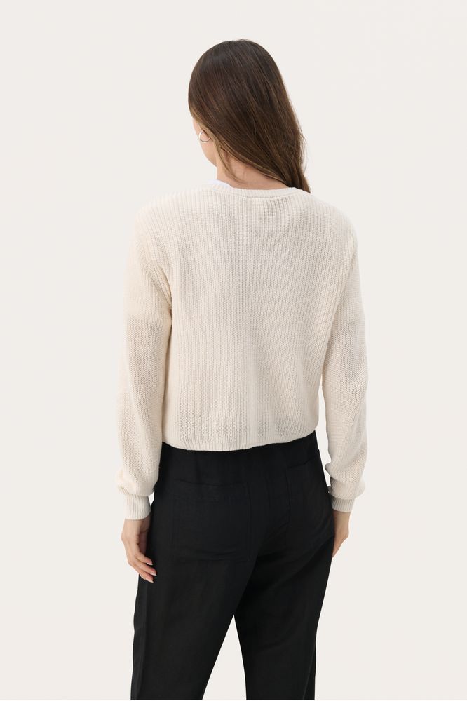 Part Two GigiaPW Cardigan Eggnog