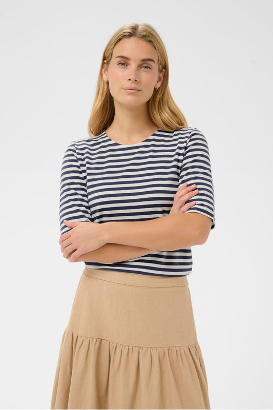 Part Two NemiPW T-shirt Blue Stripe