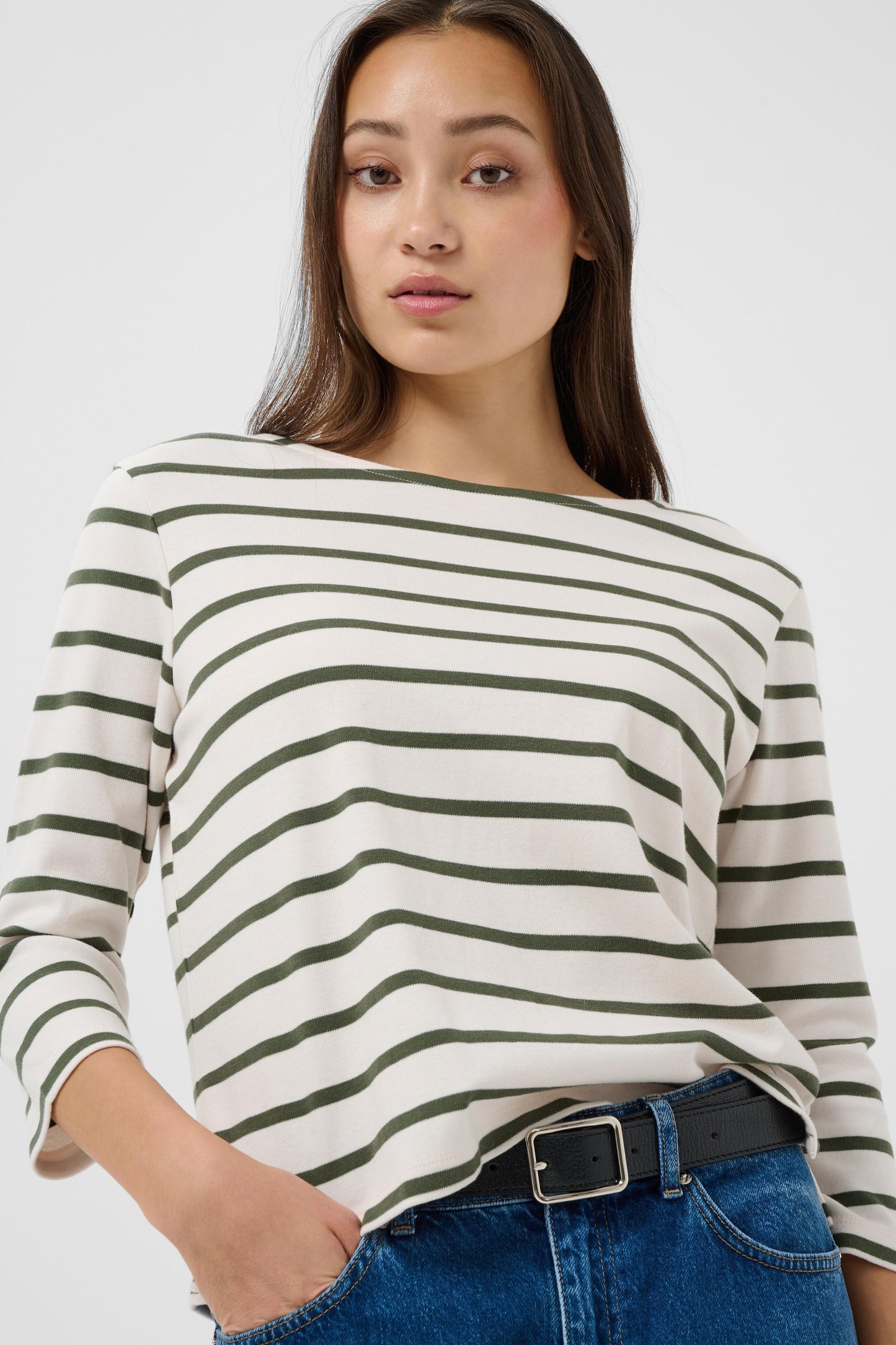 Part Two NelaPW T-Shirt Beetle Stripe