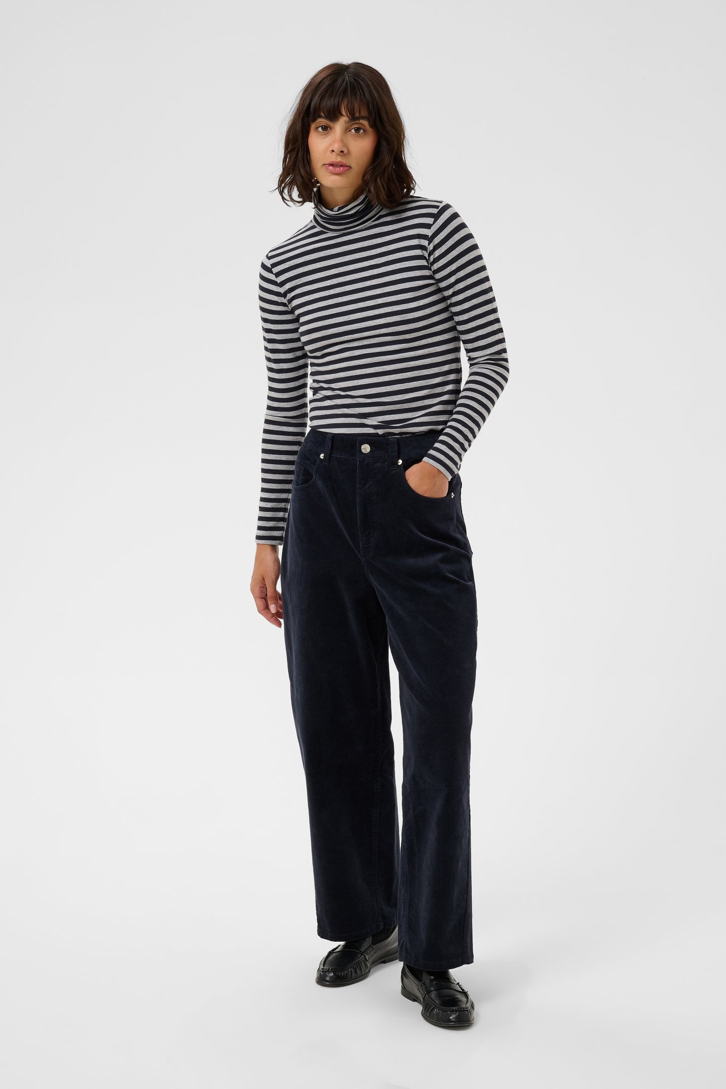 Part Two Efinas Top Dark Navy