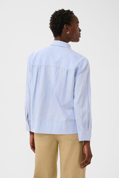 Part Two Nenee PW Shirt Heather Chambrey