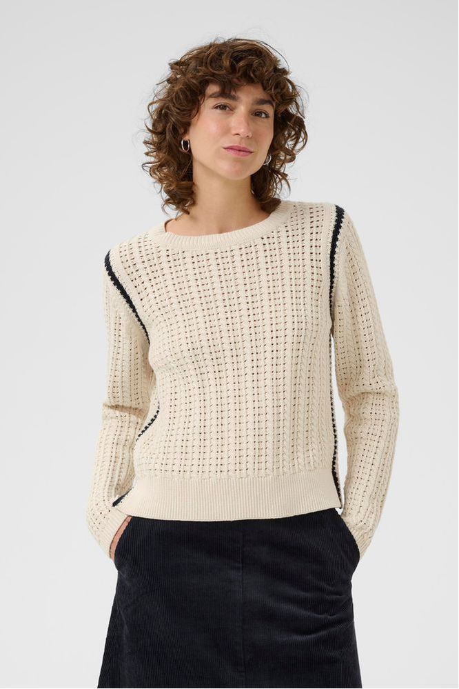 Part Two Whitecap Grey Selenia Pullover